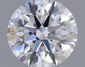 0.32ct ROUND D VVS2 Lab diamond