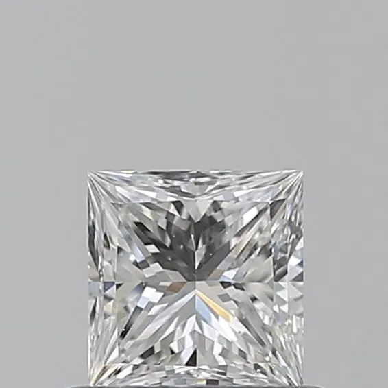 0.5ct PRINCESS D SI1 Natural diamond