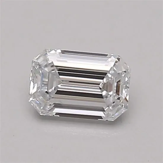 0.46ct EMERALD E IF Lab diamond