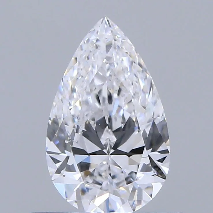 0.51ct PEAR D SI1 Natural diamond