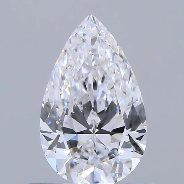 0.51ct PEAR D SI1 Natural diamond