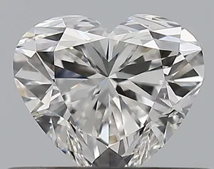 0.48ct HEART F VS1 Natural diamond