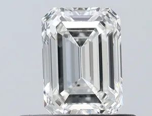 0.51ct EMERALD G VVS2 Natural diamond