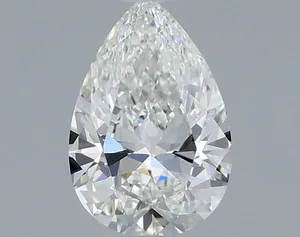 0.42ct PEAR G VVS2 Natural diamond