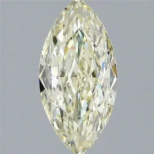 1.58ct MARQUISE Fancy Light Yellow VVS2 Coloured Lab diamond