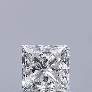 0.59ct PRINCESS E VVS2 Natural diamond