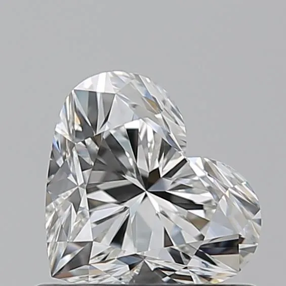 0.7ct HEART H VVS2 Natural diamond