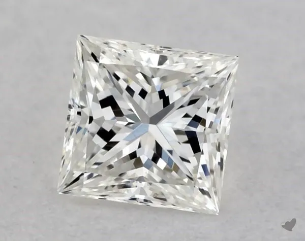 0.32ct PRINCESS G VVS1 Natural diamond