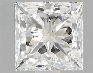 1ct PRINCESS G SI2 Natural diamond
