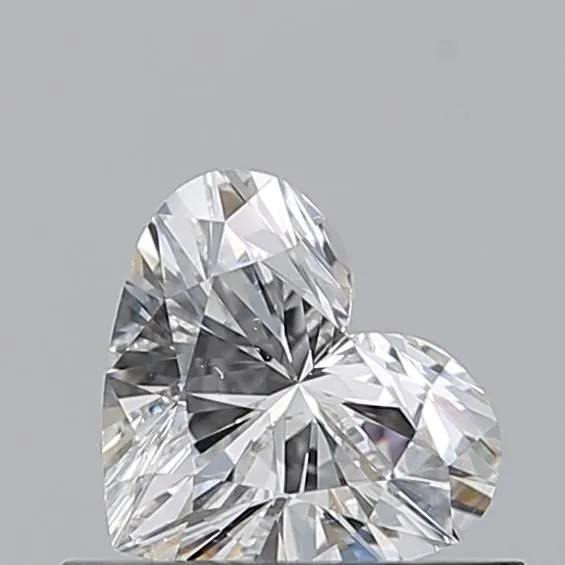 0.50ct HEART F VS2 Natural diamond