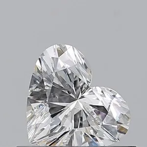0.5ct HEART F VS2 Natural diamond