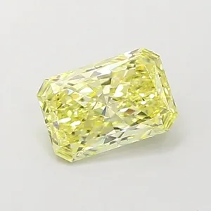 1.1ct RADIANT Fancy Yellow VS2 Coloured Lab diamond