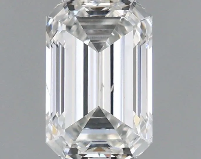 0.85ct EMERALD F SI1 Lab Grown diamond