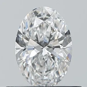 0.5ct OVAL D VVS1 Natural diamond
