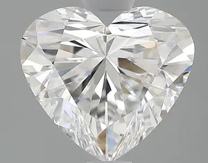 1ct HEART D VS1 Lab diamond