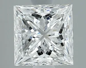 1ct PRINCESS D SI1 Natural diamond