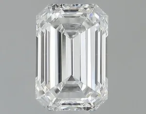 0.41ct EMERALD E SI1 Natural diamond