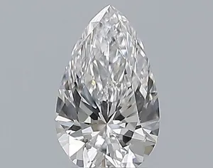 0.37ct PEAR D VS1 Natural diamond