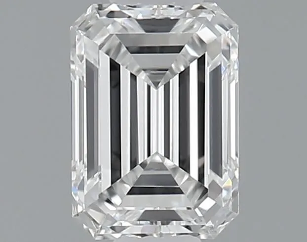 0.40ct EMERALD F VVS2 Natural diamond