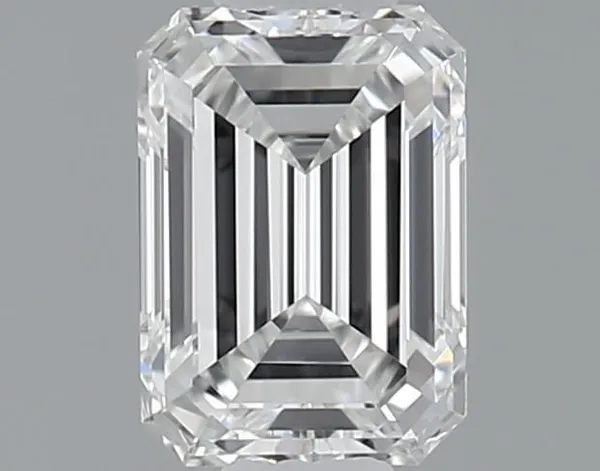 0.4ct EMERALD F VVS2 Natural diamond