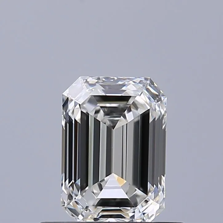 0.63ct EMERALD F IF Natural diamond
