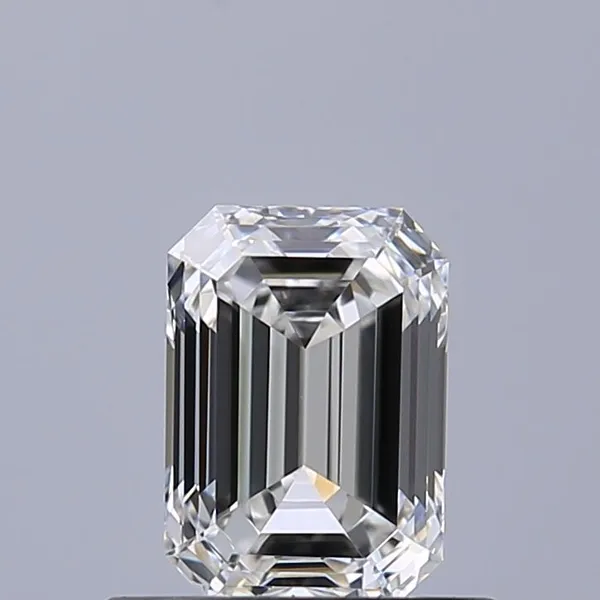 0.63ct EMERALD F IF Natural diamond