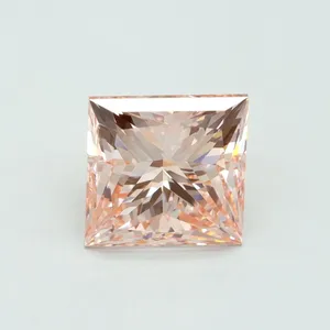 5.02ct PRINCESS Fancy Intense Pink VS1 Coloured Lab diamond