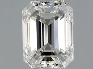 0.8ct EMERALD H VVS1 Natural diamond