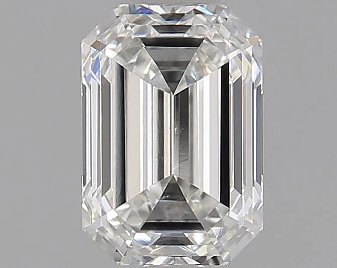0.56ct EMERALD F VS2 Natural diamond
