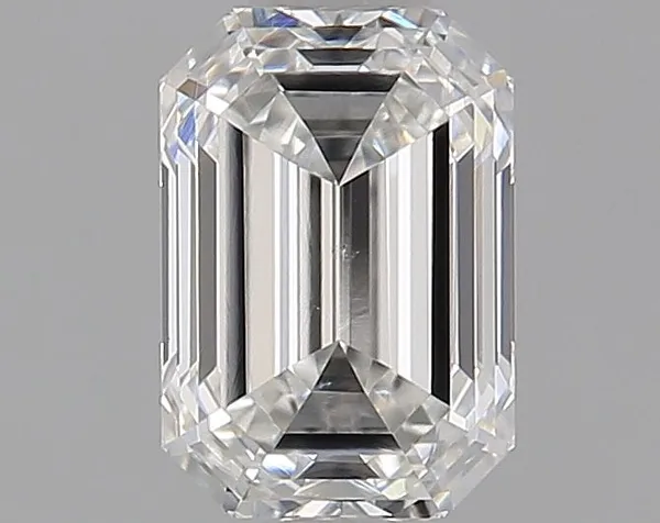 0.56ct EMERALD F VS2 Natural diamond