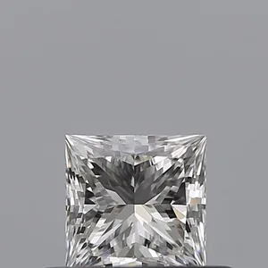 0.37ct PRINCESS F VS2 Natural diamond