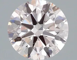 1.11ct ROUND Fancy Pink SI1 Coloured Lab diamond