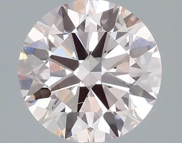 1.11ct ROUND Fancy Pink SI1 Coloured Lab diamond