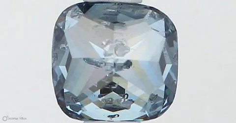 0.51ct CUSHION Fancy Vivid Blue I1 Coloured Lab diamond
