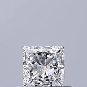 0.42ct PRINCESS E VVS1 Natural diamond