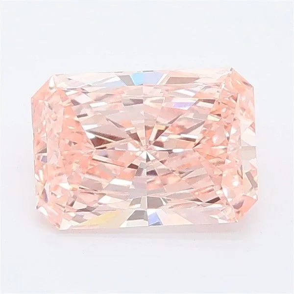 1.04ct RADIANT Fancy Intense Pink VVS2 Coloured Lab diamond