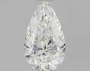 0.53ct PEAR F VS2 Natural diamond