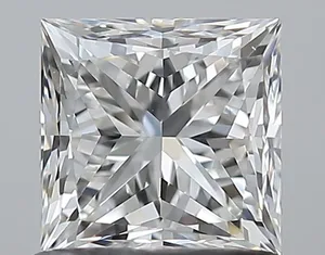1.01ct PRINCESS F VS1 Natural diamond