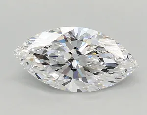 0.81ct MARQUISE D IF Lab diamond