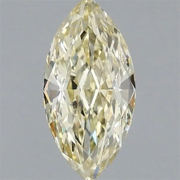 1.02ct MARQUISE Fancy Light Yellow VVS2 Coloured Lab diamond
