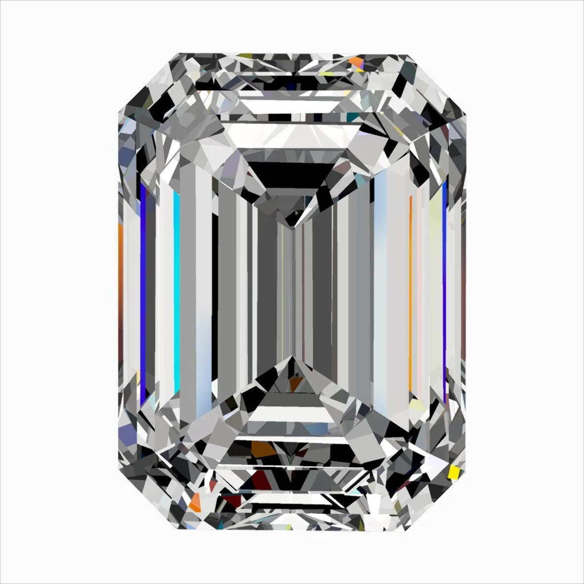 0.32ct EMERALD G VS1 Natural diamond