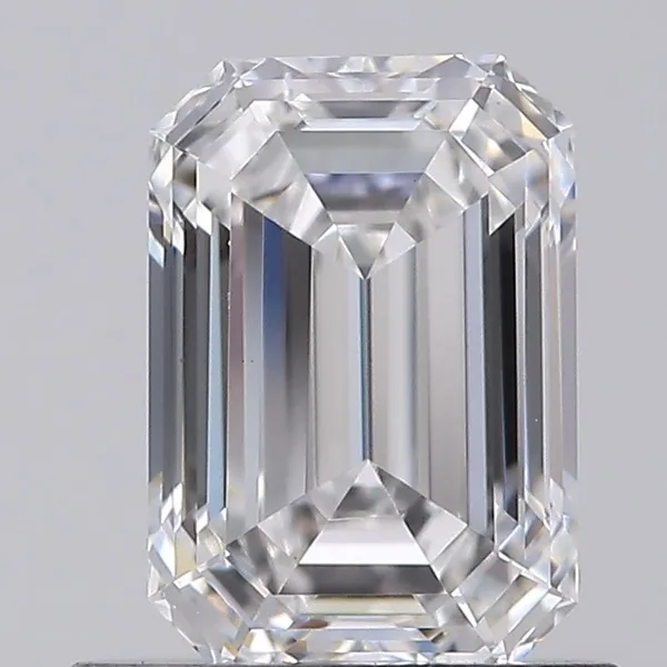 0.79ct EMERALD D VS1 Lab diamond