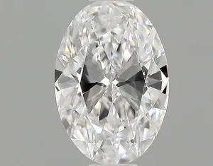 0.53ct OVAL D VVS1 Natural diamond