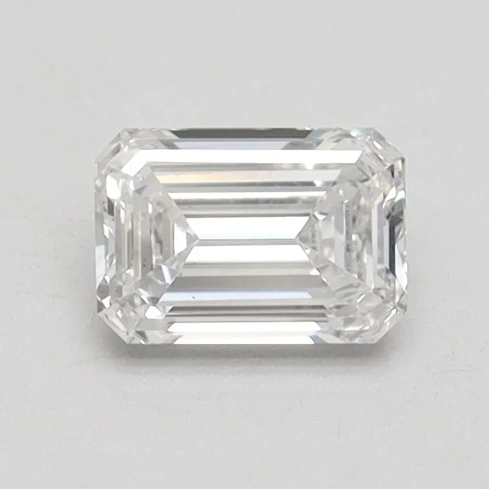0.65ct EMERALD F VS2 Lab Grown diamond