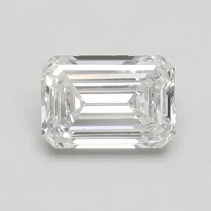 0.65ct EMERALD F VS2 Lab diamond