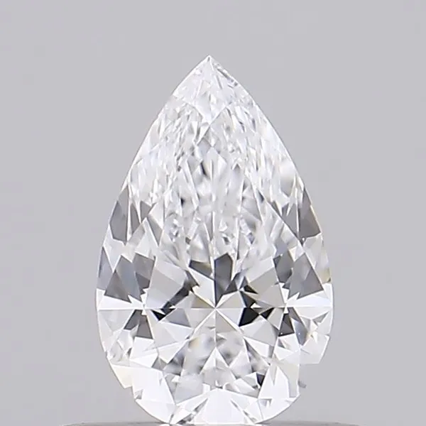 0.42ct PEAR D VVS1 Lab diamond