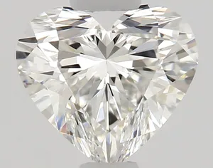 0.51ct HEART G VVS2 Natural diamond
