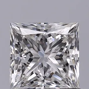 0.8ct PRINCESS H VVS1 Natural diamond