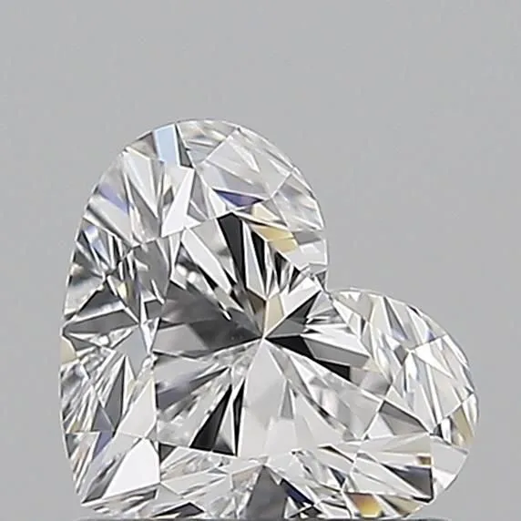 0.90ct HEART D VVS2 Natural diamond