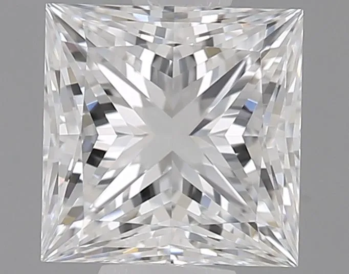0.83ct PRINCESS D VVS2 Natural diamond